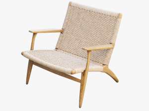 ch25 lounge chair 4 options Modelo 3D