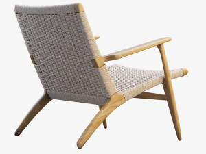 ch25 lounge chair 4 options Modelo 3D