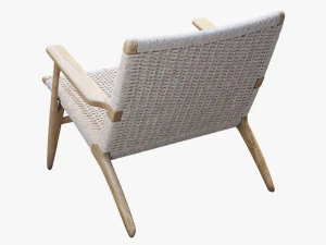 ch25 lounge chair 4 options 3D Model