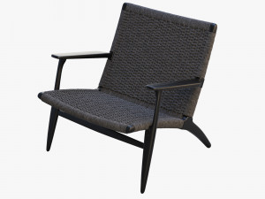 ch25 lounge chair 4 options Modelo 3D