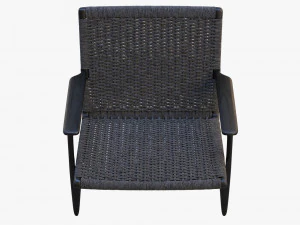 ch25 lounge chair 4 options 3D Model
