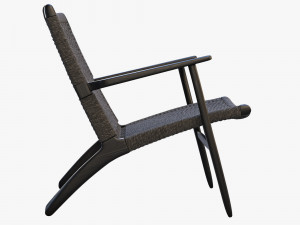 ch25 lounge chair 4 options Modelo 3D