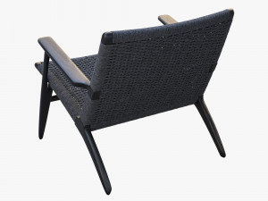 ch25 lounge chair 4 options Modelo 3D