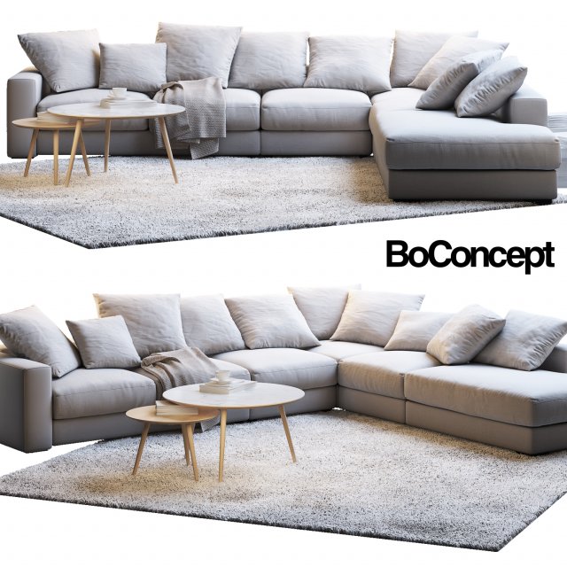 boconcept cenova 2 Modelo 3D .c4d .max .obj .3ds .fbx .stl .blend 