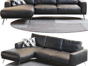 boconcept Carlton Sofa 1 3D Modell