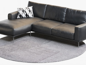boconcept carlton sofa 1 3D Model