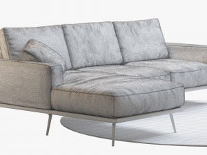 boconcept carlton sofa 1 3D Model