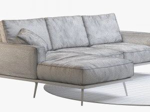 boconcept carlton sofa 1 3D Model