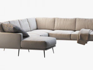 boconcept carlton sofa 2 3D Model