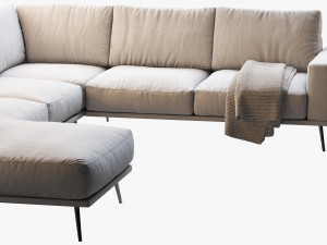 boconcept carlton sofa 2 Modello 3D