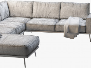 boconcept carlton sofa 2 Modello 3D
