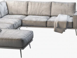 boconcept carlton sofa 2 3D Model