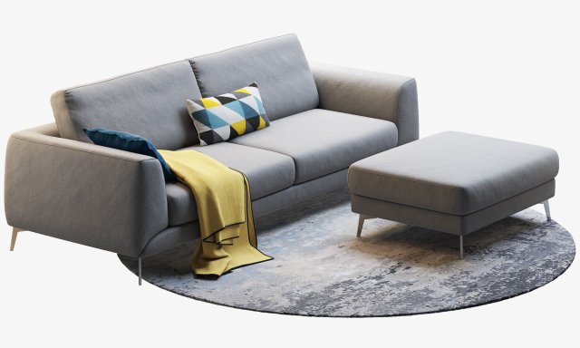 boconcept fargo sofa 3D Model in Sofa 3DExport