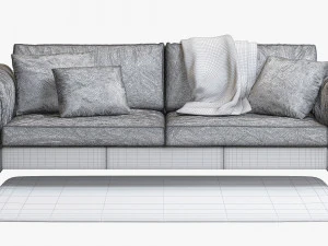 boconcept indivi 2 sofa 3D Model