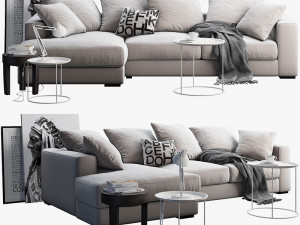boconcept 7 sofas set 3D Model