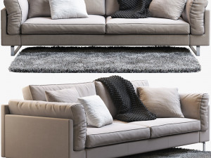 boconcept 7 sofas set 3D Model