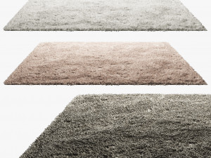 carpets with long pile 3D मॉडल