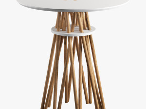 side tables x 5 3D मॉडल