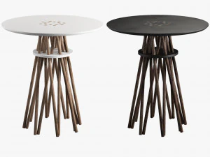 side tables x 5 3D Model