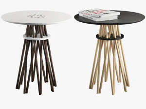 side tables x 5 3D Model