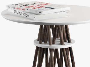side tables x 5 3D Model