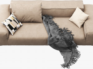 rolf benz freistil 175 modular sofa set 1 3D Model
