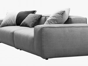 rolf benz freistil 175 modular sofa set 1 3D Model
