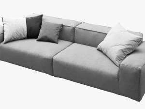 rolf benz freistil 175 modular sofa set 1 3D Model