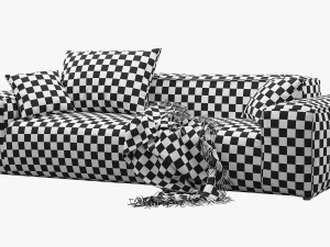 rolf benz freistil 175 modular sofa set 1 3D Model