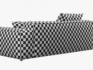rolf benz freistil 175 modular sofa set 1 3D Model