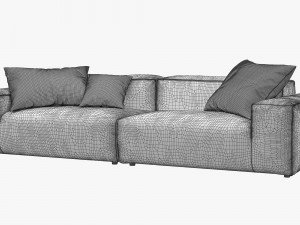 rolf benz freistil 175 modular sofa set 1 3D Model