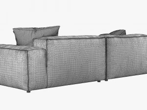 rolf benz freistil 175 modular sofa set 1 3D Model