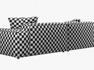 rolf benz freistil 175 modular sofa set 1 3D Model