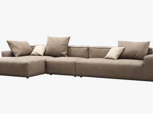 rolf benz freistil 175 modular sofa set 2 Modelo 3D