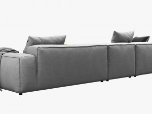 rolf benz freistil 175 modular sofa set 2 Modelo 3D