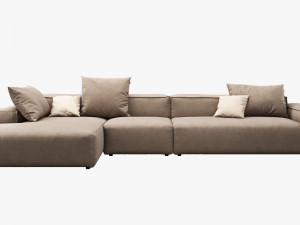 rolf benz freistil 175 modular sofa set 2 Modelo 3D