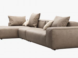 rolf benz freistil 175 modular sofa set 2 3D Model