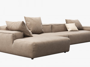 rolf benz freistil 175 modular sofa set 2 Modelo 3D