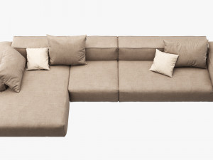 rolf benz freistil 175 modular sofa set 2 Modelo 3D