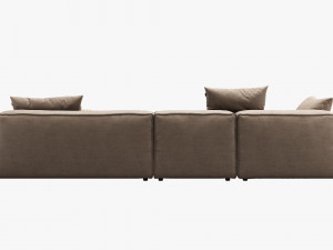 rolf benz freistil 175 modular sofa set 2 Modelo 3D