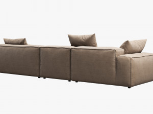rolf benz freistil 175 modular sofa set 2 Modelo 3D