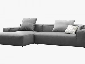 rolf benz freistil 175 modular sofa set 2 3D Model