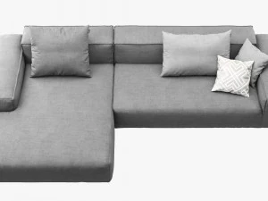 rolf benz freistil 175 modular sofa set 2 3D Model