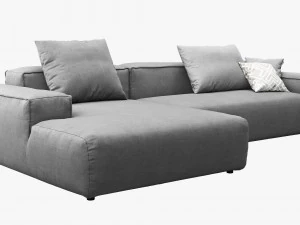 rolf benz freistil 175 modular sofa set 2 3D Model
