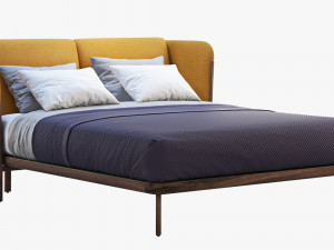 low dubois bed 2 options 3Dモデル
