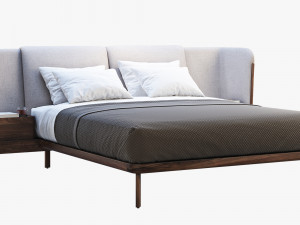 low dubois bed 2 options 3Dモデル