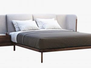 low dubois bed 2 options 3D Model