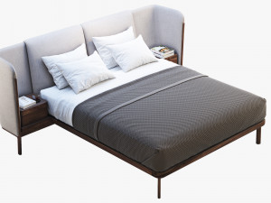 low dubois bed 2 options 3Dモデル