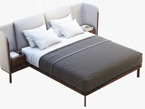 low dubois bed 2 options 3D Model