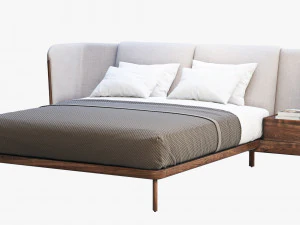 low dubois bed 2 options 3D Model